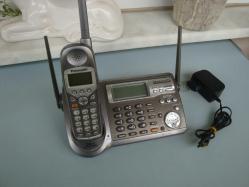 Antika - PANASONIC KX-TG5110 MASAÜSTÜ TELSİZ TELEFON ( ÇİFT ANTENLİ TELESEKRETERLİ ) - 2. EL SORUNSUZ ÇALIŞIR DURUMDA - kitantik - kitaLog