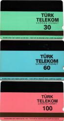 Türk Telekom 1. Yılı Telefon Kartı 3'lü Tam Seri