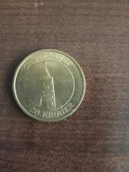Madeni Para- Margrethe II -Danimarka 20 Kroner Castarnet - 2004 Yılı