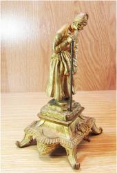 AnTiKa SANATÇI İmZaLı BRONZ AVRUPA HEYKEL....