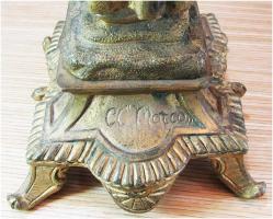 AnTiKa SANATÇI İmZaLı BRONZ AVRUPA HEYKEL....