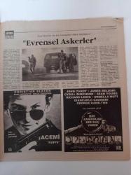 Sinema Gazetesi - 24 30 Ekim 1992 - Batman Döndü - Evrensel Askerler - Mehmet Aslantuğ - Lale Mansur - Kapıları Açmak Filmi - Osman Sınav - Bir Zamanlar Bir Suç Vardı - Jean Claude Van Damme - Evrensel Askerler