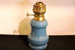 Opalin gaz lambası. 19 y.y. Y 46cm.