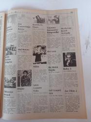 Sinema Gazetesi - 31 Mart 6 Nisan 1991 - Sayı 81-Metin Erksan- Avrupa'nın Gary Grant'ı- İtalya'da Bir Gezinti- Joe Yanardağa Karşı - - İzmir Film Festivali - Oscar'ın Ardından Güleriz Ağlanacak Halimize - Operada Suikast - Unutmayanlar İçin Bekle Dedim Gölgeye - Şeytan Çıkaran - Gel Cenneti Gör - Leslie Nielsen - Atıf Yılmaz
