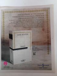 Hürriyet Kitap Sanat Gazetesi - 4 Eylül 2020 - Sayı 188 -  Jane Austen - Emma- Kapak Yazısı - Üvercinka - Güz Bitiği-Murathan Mungan Fotoğrafı - Bir Hamam Seyahatnamesi - Bu Daha Başlangıç Cemal Abi Bir Daha Ne Zaman Geleceksin - Jamaika'da Bir Dotyian- Haydar Ergülen