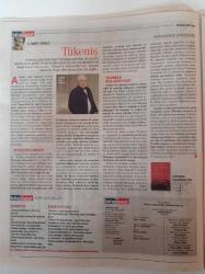 Hürriyet Kitap Sanat Gazetesi - 29 Kasım 2019 - Sayı 148 - Sagalassos- Yapı Kredi Kültür Sanat - Norveçli Polisiye Yazarı Jo Nesbo - Bu Kez Cinayete Değil Harry'ye Odaklandım - Mimesis
