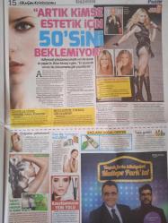 Sözcü Pazar Gazetesi,21 Haziran 2015,Şahan Gökbakar,Şevval Sam,Ajda Pekkan,Cihan Ünal,Vadi Karabacak,Ceyda Ateş,Neriman Köksal,Ayça Varlıer,Türkan Şoray