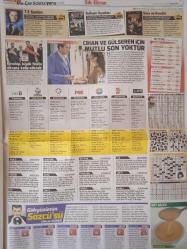 Sözcü Şık Gazetesi,15 Haziran 2015,Ceyda Ateş,Deniz Berdan,Hadise,Arda Turan,Aslıhan Doğan,Ebru Gündeş,Bergüzar Korel,Sibel Can,Burak Yılmaz,Hakan Balta Selçuk İnan,Olcan Adın