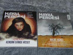 HAYAL PERDESİ DERGİSİ-İKİ AYLIK SİNEMA DERGİSİ-YIL:2016 SAYI:52 ve YIL:2018:SAYI:65.İKİ DERGİ BİRDEN.TEMİZ PROBLEMSİZ DERGİLER