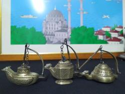 PİRİNÇ 3 PARÇA KANDİL SETİ