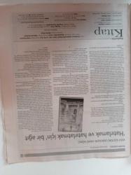 Aydınlık Kitap Gazetesi - 10 Ocak 2014 - Sayı 98 - Berrak Yurdakul Fotoğrafı - Yemen'den Dönmeyenlerin Romanı - Tarık Günersel Zuhal Tekkanat Seyyit Nezir Cemal Süreya'yı Anlattılar - Lirik Bir Şiire Açılan Ahenk Kapısı - Canan Aramızda Bir Adındı