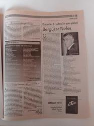 Aydınlık Kitap Gazetesi - 4 Nisan 2014 - Sayı 110 - Bergüzar Nefes- Franz Kafka - Aile Patron Toplum Baskısı Şahane- Ahmet Ümit-  Bedia Akarsu Fotoğrafı - Kafdağı Biz Simurg'u Arıyoruz - Peter Sis'ten Kuşlar Meclisi - Muazzez İlmiye Çığ'dan Tarihe Notlar - Filiz Özdem