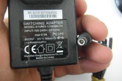 SWITCHING ADAPTER 12V 800MA   SORUNSUZ ADAPTÖR     (D-KOLİ 6