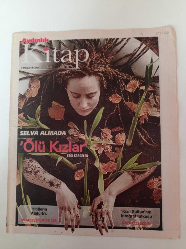Aydınlık Kitap Gazetesi 4 Aralık 2015 Sayı 189 Sayfalarda  