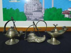 PİRİNÇ 3 PARÇA KANDİL SETİ