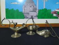 PİRİNÇ 3 PARÇA KANDİL SETİ