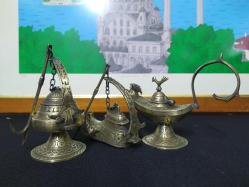 PİRİNÇ 3 PARÇA KANDİL SETİ
