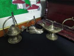 PİRİNÇ 3 PARÇA KANDİL SETİ