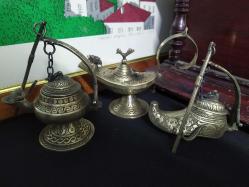 PİRİNÇ 3 PARÇA KANDİL SETİ
