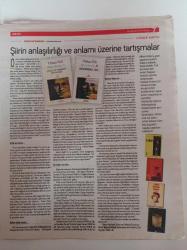 Aydınlık Kitap Gazetesi - 25 Ağustos 2017 - Sayı 273 -  Kem Gözlerin Uzağında Bir Nazar Kavramı - Özgür Taburcuoğlu- Şiirin Anlaşırlığı Ve Anlamı Üzerine Tartışmalar - Alfred Adler -Ülker İnce Fotoğrafı - Dilin Bozulması Ve Çeviri Sorunları - İnsanın Dili Parmak İzi Gibidir - Kerime Nadir'in Anılarındaki Selim İleri - Toni Morrison - En Mavi Göz - Onur Caymaz