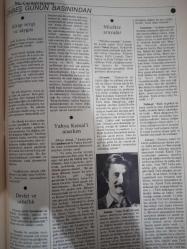 Milliyet Sanat Dergisi,1 Aralık 1984,Yeni Dizi 109,Eşref Üren'i Yitirdik,Bülent Berkman,Kaya Özsezgin,Toktamış Ateş,Bedri Rahmi Eyüboğlu,Aziz Nesin, Zeynep Oral,Cemal Süreya,Ahmet Köksal,Avniye Tansuğ,İlhami Soysal