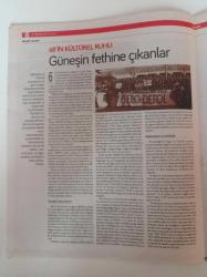 Aydınlık Kitap Gazetesi - 6 Temmuz 2018 - Sayı 312 - Yarım Asırlık Devrimci Kültür 68 Hareketi - Afrika Üçlemesi Kara Kıtada Bir Gezinti - Doğu Yücel Ve Çağı Yakalayan Detaylar - Gökçe'nin Yolu