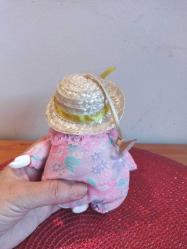 PORSELEN YÜZLÜ PALYAÇO KIZ BEBEK FİGÜR OYUNCAK BİBLO 13 CM