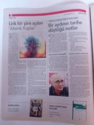 Aydınlık Kitap Gazetesi - 10 Ocak 2014 - Sayı 98 - Berrak Yurdakul Fotoğrafı - Yemen'den Dönmeyenlerin Romanı - Cemal Süreya'yı Anlattılar - Lirik Bir Şiire Açılan Ahenk Kapısı - Canan Aramızda Bir Adındı - Philip K. Dick'ten Öyküler