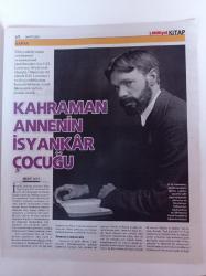 Milliyet Kitap Gazetesi - Mart 2020 -  Modern Çağa Geçişin Romancısı D. H. Lawrence - Marina Abramovic- Duvarlardan Geçmek - Nedim Gürsel - Uğur Önver - Toni Morrison - Katran Bebek - Ömer Faruk Aydın - Sabahattin Ali - Kürk Mantolu Madonna - Kuyucaklı Yusuf