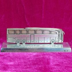 MERCEDES-BENZ YENİ TRAVEGO GÜMÜŞ KAPLAMA METAL YAZIHANE KAĞIT AĞIRLIĞI AKSESUAR