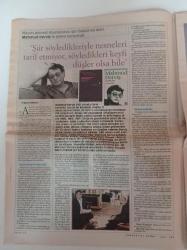 Cumhuriyet Kitap Gazetesi - 8 Ocak 2004 - Paul Verlaine - Şairler Prensi - Ahmet Cevizci- Felsefe Ansiklopedisi'nde Editör Olmak - Semih Poroy - Feklavye'de Dickens'ı Anıyor - Metin Fındıkçı - Mahmud Derviş - Fethi Naci Onat Kutlar'ı Anlatıyor