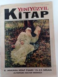 Yeni Yüzyıl Kitap Gazetesi - 15 Nisan 1995 - 2. Ankara Kitap Fuarı - Tolstoy Dinleniyor - Repin Çizimi - Yaşar Kemal- Ağacın Çürüğü- İyi İle Kötü Arasında-  Zerdüşt- Jack Higgins- Hırsızların Onuru- Hemingway'in Mektupları- Latife Tekin- Demokrasi İle Kitap Bir Bütündür - Emile Zola - Aslan Asker Şvayk - Benim Üniversitelerim - Gorki - Şikago Mezbahaları
