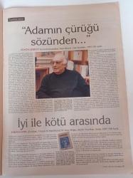 Yeni Yüzyıl Kitap Gazetesi - 15 Nisan 1995 - 2. Ankara Kitap Fuarı - Tolstoy Dinleniyor - Repin Çizimi - Yaşar Kemal- Ağacın Çürüğü- İyi İle Kötü Arasında-  Zerdüşt- Jack Higgins- Hırsızların Onuru- Hemingway'in Mektupları- Latife Tekin- Demokrasi İle Kitap Bir Bütündür - Emile Zola - Aslan Asker Şvayk - Benim Üniversitelerim - Gorki - Şikago Mezbahaları