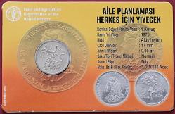 1975 5 Kuruş Fao  Saban Kılıçtan Üstündür Özel Folderin!de