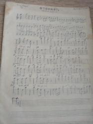80 sayfa  Karışık şarkı notaları Özellikle 1980 öncesi pop-güldürü ve Türk sanat müziği nota defteri