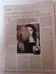 Akşam Kitap Gazetesi - 25 Şubat 2007 - Sayı 16 - Enis Batur Fotoğrafı -  Vampirler Kraliçesi Anna Rice'ın Başyapıtı Vampirle Görüşme - Yüksek Pencere - Raymond Chadler- -Ahmet Ümit -Serdar Turgut'un Kaleminden Harlan Ellison - Doğan Hızlan Eleştirinin Altın Kuralını Anlattı - Cem Akaş-- Paul Auster Ve Tekinsiz Arkadaşları - Aldatanın Ve Aldatılanın Güncesi - Bir Pop Kültür Klasiği - Bu Kez Hedefi Podyum