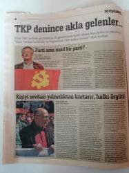 Sol Kitap Gazetesi - 10 Eylül - 10 Eylül 1920'de Bakü'de Kurulan Türkiye Komünist Partisi 'nden Günümüze Türkiye'de Komünizmin 93 Yılı - Şefik Hüsnü - Atilla Aşut- Ulvi Oğuz TKP Atılım Dönemi Merkezi Komite Üyesi - Nihat Behram - Mustafa Suphi
