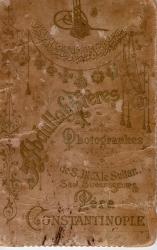 OSMANLI  YABANCI SUBAY FOTOĞRAFLARI BİR TANESİ VENEDİKTE DİĞERİ İSTANBULDA KİM OLDUĞUNU ÇIKARTAMADIM