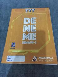 TYT DENEME SINAVI 1 AVANTAJ YAYINLARI