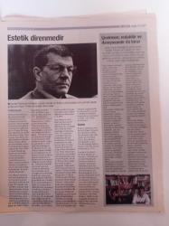 Sol Kitap Gazetesi - 5 Haziran 2013 - Sayı 36 - Peter Weiss Fotoğrafı - Tarihsel Ve Kolektif Belleğin Romanı Direnmenin Estetiği - Haziran'da Ölmek Zor - Nazım Hikmet - Ahmed Arif - Orhan Kemal- Ütopya