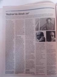 Sol Kitap Gazetesi - 5 Haziran 2013 - Sayı 36 - Peter Weiss Fotoğrafı - Tarihsel Ve Kolektif Belleğin Romanı Direnmenin Estetiği - Haziran'da Ölmek Zor - Nazım Hikmet - Ahmed Arif - Orhan Kemal- Ütopya