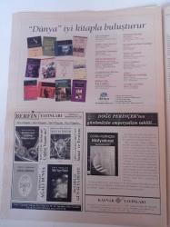 Dünya Kitap Gazetesi - 3 Eylül 2004 - Sayı 155 -- Eylül Yayın Dünyamızda Bereket Mevsimi - İstanbul'un Sandık Odası - Nereye Gitti İstanbul - Aydın Boysan - Bizans Suiti - Ergun Köknar 'sız Dört Yıl Geçti - Çehov Öyküleri