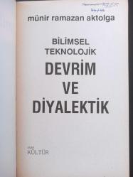 Bilimsel Teknolojik Devrim Ve Diyalektik - Münir R. Aktolga -  Türkçe Kitap - Gümüş Basımevi -
