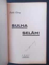 Sulha Selam!  - Fethi Giray -  Türkçe Kitap - Titaş Basımevi -