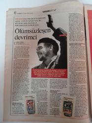 Vatan Kitap Gazetesi - 15 Kasım 2007 - Sayı 44 - Erdal İnönü Fotoğrafı - Efsane Devrimci Che Guevara - Gerçekçi Ol İmkansızı İste - Hasan Ali Toptaş - Meltem Arıkan Oyunu Bozuyor - Ayşe Kulin - Veda