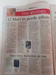Vatan Kitap Gazetesi - 15 Mayıs 2007 - Sayı 38 - Yazarlar Ve Elleri - Şerif Mardin Fotoğrafı - İran Devrimi'ndeki Hava Türkiye'de Oluşabilir - Nihat Erim'in 12 Mart Anıları - Nazlı Eray - Feride Çiçekoğlu- Nilüfer Kuyaş-