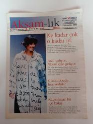 Akşamlık Kültür Sanat Kitap Gazetesi - 23 Ağustos 2002- Sayı 16 - Tekin Teksoy - Fazıl Say Çalıyor Nazım Hikmet Dile Geliyor - Ülkü Tamer - Alleben Öyküleri - New York Kapı Dışı Sanayi - Barış Bıçakçı - Sulhi Saygılı