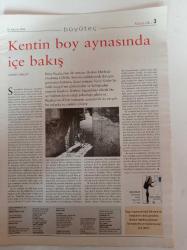 Akşamlık Kültür Sanat Kitap Gazetesi - 23 Ağustos 2002- Sayı 16 - Tekin Teksoy - Fazıl Say Çalıyor Nazım Hikmet Dile Geliyor - Ülkü Tamer - Alleben Öyküleri - New York Kapı Dışı Sanayi - Barış Bıçakçı - Sulhi Saygılı