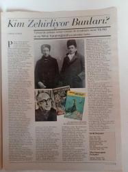 Akşamlık Kültür Sanat Kitap Gazetesi - 11 Ocak 2004 - Ziya Osman Saba'nın Bütün Şiirleri - Va Nu- Nihal Karamağaralı- Karakalem Requiem- Roman Ve Mekan- Konuşan Kadın- Kim Zehirliyor Bunları - Dağların İçindeki Kent Amasya - Ingeborg Bachmann - Sanat Yapıtı - Aşk - - Refik Erduran Domuz İsimli Kitabı