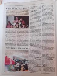 Akşamlık Kültür Sanat Kitap Gazetesi - 8 Ağustos 2003-  Gülten Dayıoğlu- Alacakaranlık Kuşları- Peter Pan- Lodos Yolcuları- Patenli Kız- Pamuk Prenses - Külkedisi - Cennetin Anahtarları- Kırmızı Başlıklı Kız -Dinleyen Padişah- Polisiye- Doğu Akdeniz Kültür Ve Tarih Araştırmaları Vakfı- Çocuk Edebiyatı - Sığlıkistan'da Bir Doğan Hızlan - Bob Mahler Ve Gölge Vakitler - Karındeşen Jack Ve Abdülhamid